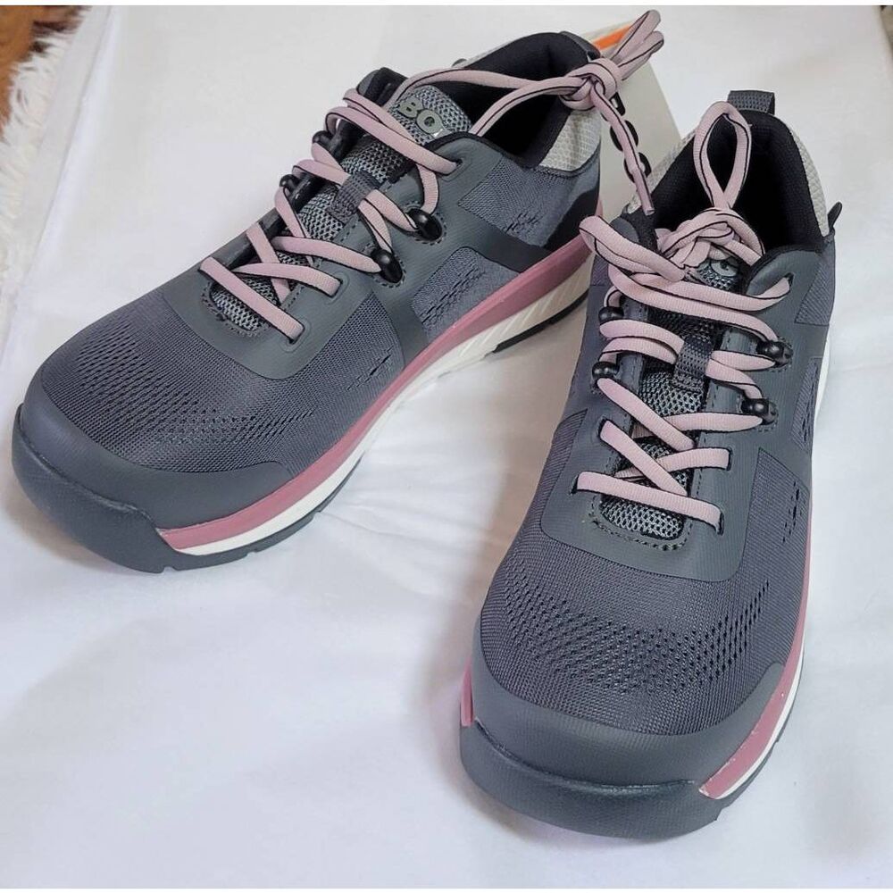 BOGS Women's Sandstone Knit Low Tr Composite Safety Toe Sz 8 New